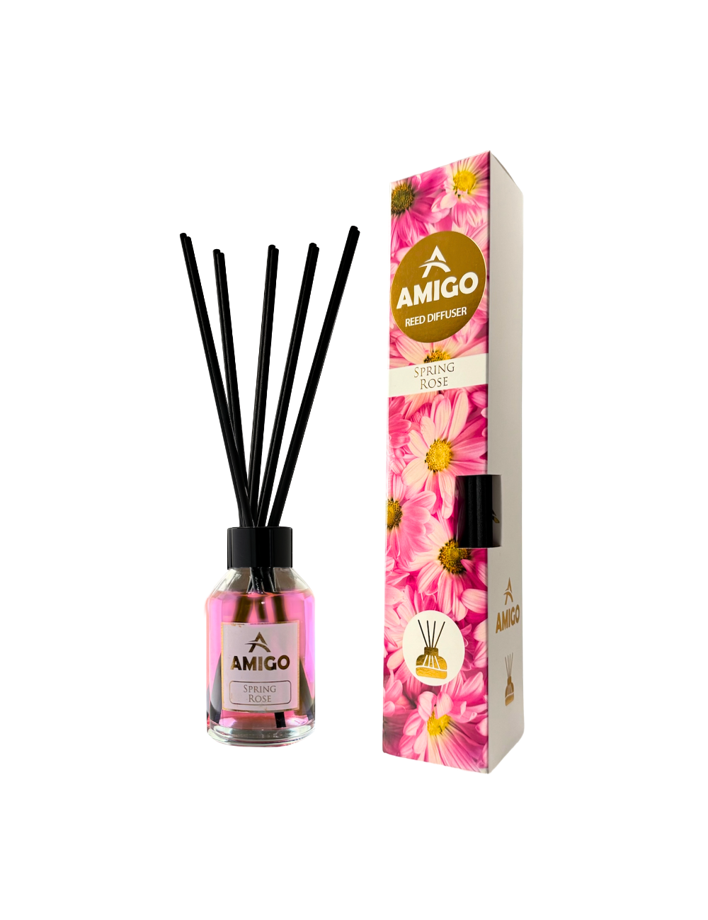 Amigo Reed Diffuser  Spring Rose